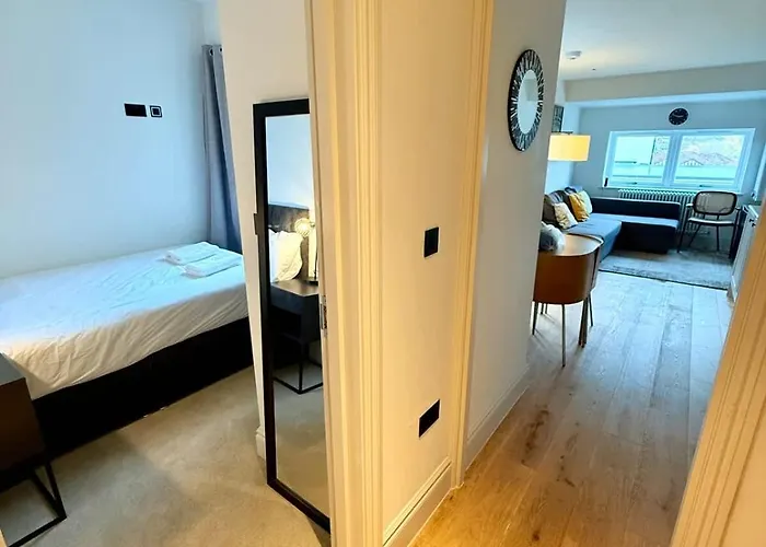 شقة Super Modern Ground Floor Flat Near Centre *